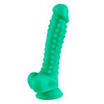 Colorful Silicone 21 cm/8.3 inch Realistic Dildo - Image 12