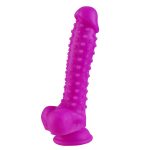 Colorful Silicone 21 cm/8.3 inch Realistic Dildo - Image 13