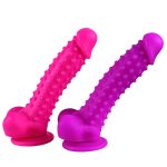 Colorful Silicone 21 cm/8.3 inch Realistic Dildo - Image 16