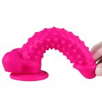 Colorful Silicone 21 cm/8.3 inch Realistic Dildo - Image 17