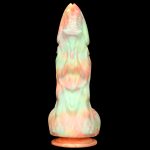 Rhino Color Mixing Silicone Dildo - Image 8