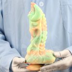 Rhino Color Mixing Silicone Dildo - Image 5