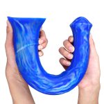 Big Huge Horse Colorful Silicone Dildo - Image 4