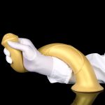 Super Long Horse Dildo With Suction Cup - Golden - Image 8