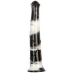 Black and White Silicone Horse Dildo 01 - Image 6