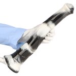 Black and White Silicone Horse Dildo 01 - Image 8