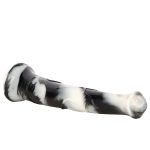 Black and White Silicone Horse Dildo 01 - Image 9
