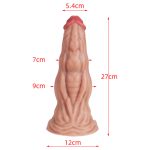 King Large Realistic Dildo 10.6" - Image 4