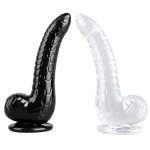 Snake Pattern Jelly Dildo - Image 6
