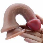 Lifelike 7.1"/18 cm Realistic Dildo - Big Head - Image 5