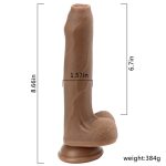Lifelike 8.7"/22 cm Realistic Dildo - Foreskin - Image 2