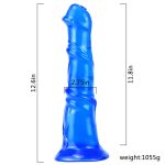 Realistic Colorful 12.6"/32 cm Dildo - Libation - Image 2