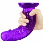 Realistic Colorful 9.9"/25 cm Dildo - Bodyguard - Image 5