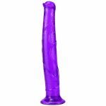 Realistic Colorful 16.9"/43 cm Dildo - Elephant - Image 12