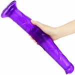 Realistic Colorful 16.9"/43 cm Dildo - Elephant - Image 4