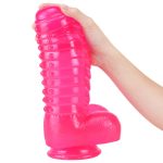 Realistic Colorful 11.8"/30 cm Dildo - Monster - Image 3