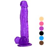 Realistic Colorful 10.2"/26 cm Dildo - Cow - Image 6