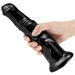 Realistic Colorful 10.2"/26 cm Dildo - Bamboo - Image 2