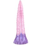 Large Fantasy Silicone Beaded Tongue Dildo - Image 7