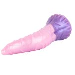 Large Fantasy Silicone Beaded Tongue Dildo - Image 2