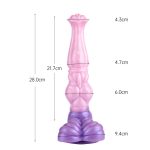 Knotted Horse Dildo Silicone Comfortable Fake Penis - Image 12