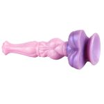 Knotted Horse Dildo Silicone Comfortable Fake Penis - Image 5
