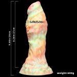 Leopard Color Mixing Silicone Dildo