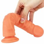 Lifelike Silicone 9.8"/25 cm Dildo - Optimus - Image 2