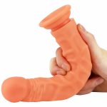 Lifelike Silicone 9.8"/25 cm Dildo - Optimus - Image 3