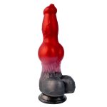 Dog Realistic Multicolor Dildo with Knot - Image 13