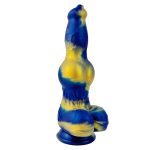Dog Realistic Multicolor Dildo with Knot - Image 2