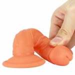 Lifelike Silicone 6.3"/16 cm Dildo - Seven - Image 3