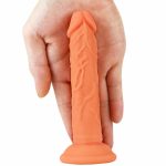 Lifelike Silicone 6.3"/16 cm Dildo - Seven - Image 5