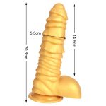 Dragon Ribbed Texture Dildo - Image 5