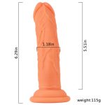 Lifelike Silicone 6.3"/16 cm Dildo - Student - Image 4