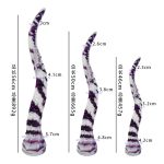 Multi-colored Octopus Shaped Silicone Butt Plugs - Image 2