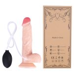 8.27in Realistic Feeling Cumming Dildo - Image 6