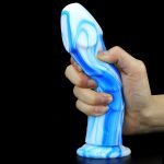 Mixed Color Silicone Dong - Image 5