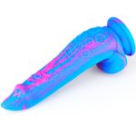 Octopus Mixed Color Silicone Dildo - Image 3