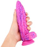 Balsam Pear Colorful Silicone Dildo - Image 8