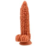 Balsam Pear Colorful Silicone Dildo - Image 9