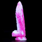 Balsam Pear Colorful Silicone Dildo