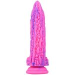 Balsam Pear Colorful Silicone Dildo - Image 5