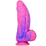 Fat Double Color Silicone Dildo - Image 9