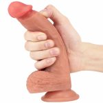 Lifelike Silicone 8.6"/22 cm Dildo - Freedom - Image 2