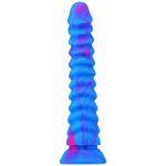 Realistic Colorful  Silicone Dildo - Squama