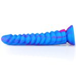 Realistic Colorful  Silicone Dildo - Squama - Image 3