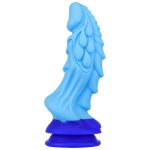 Unicorn Lifelike Silicone Dildo - Blue - Image 6