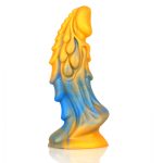 Unicorn Lifelike Silicone Dildo - Colorful - Image 7