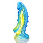 Unicorn Lifelike Silicone Dildo - Colorful - Image 9
